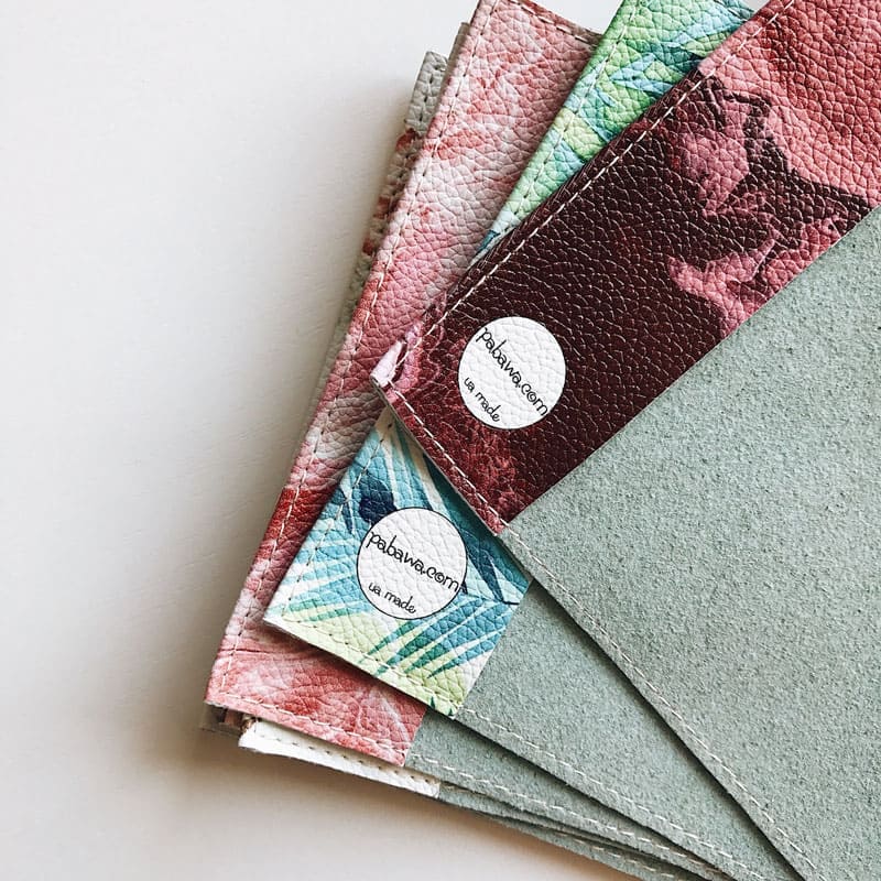 Baby Girl Passport Holder - Unicorns