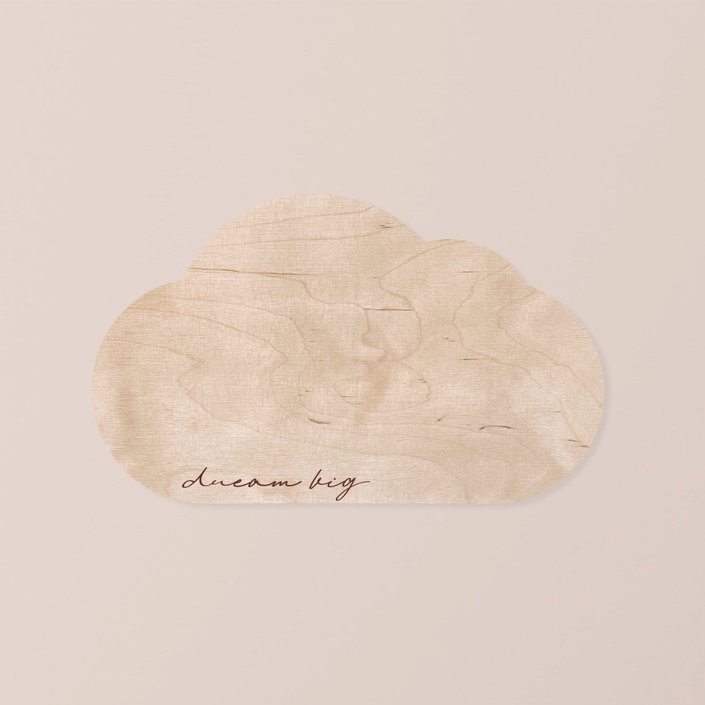 Décor mural nuage avec des citations inspirantes | Décor de chambre d'enfant motivant