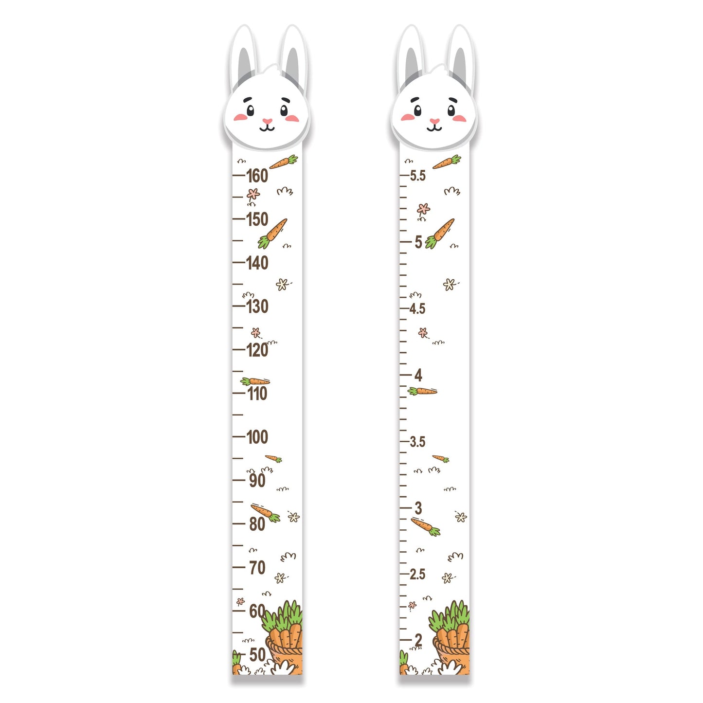 Kids Wooden Growth Height Chart Ruler