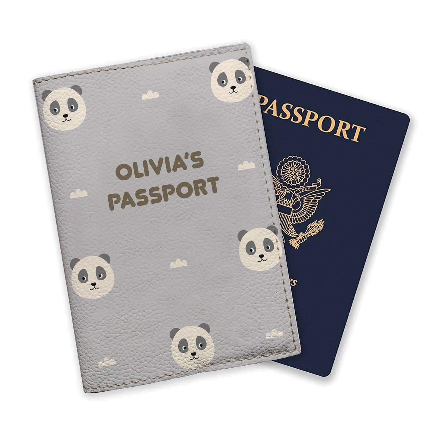 Porte-passeport pour enfants avec nom personnalisé