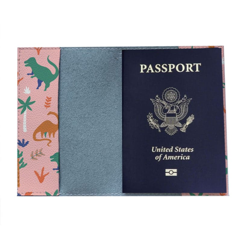 Couvertures de passeport Dino Amusantes