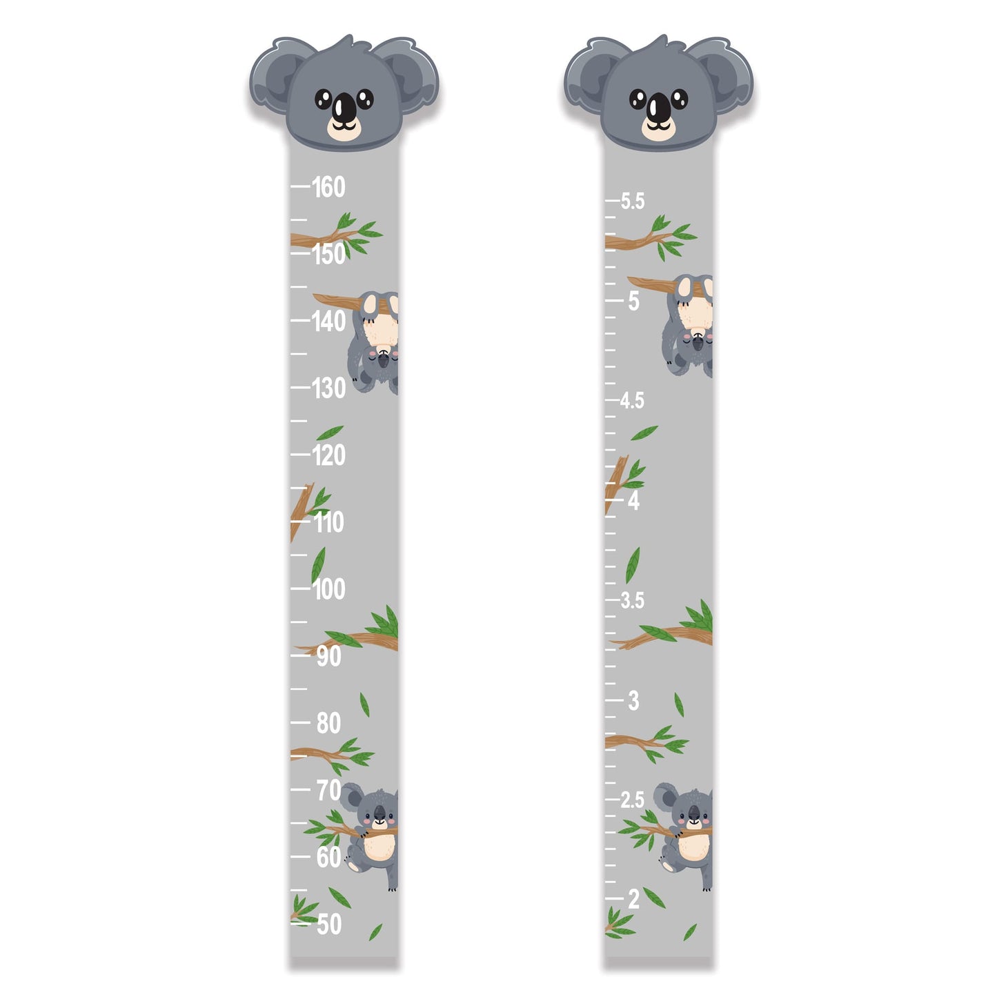 Kids Wooden Growth Height Chart Ruler