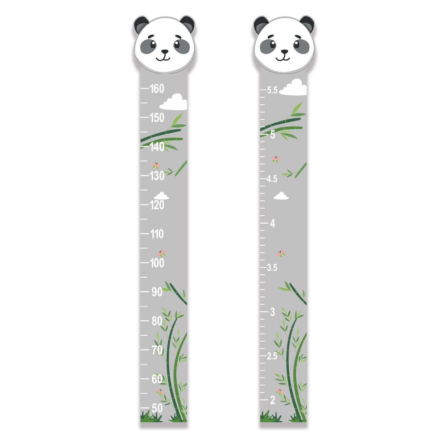 Kids Wooden Growth Height Chart Ruler