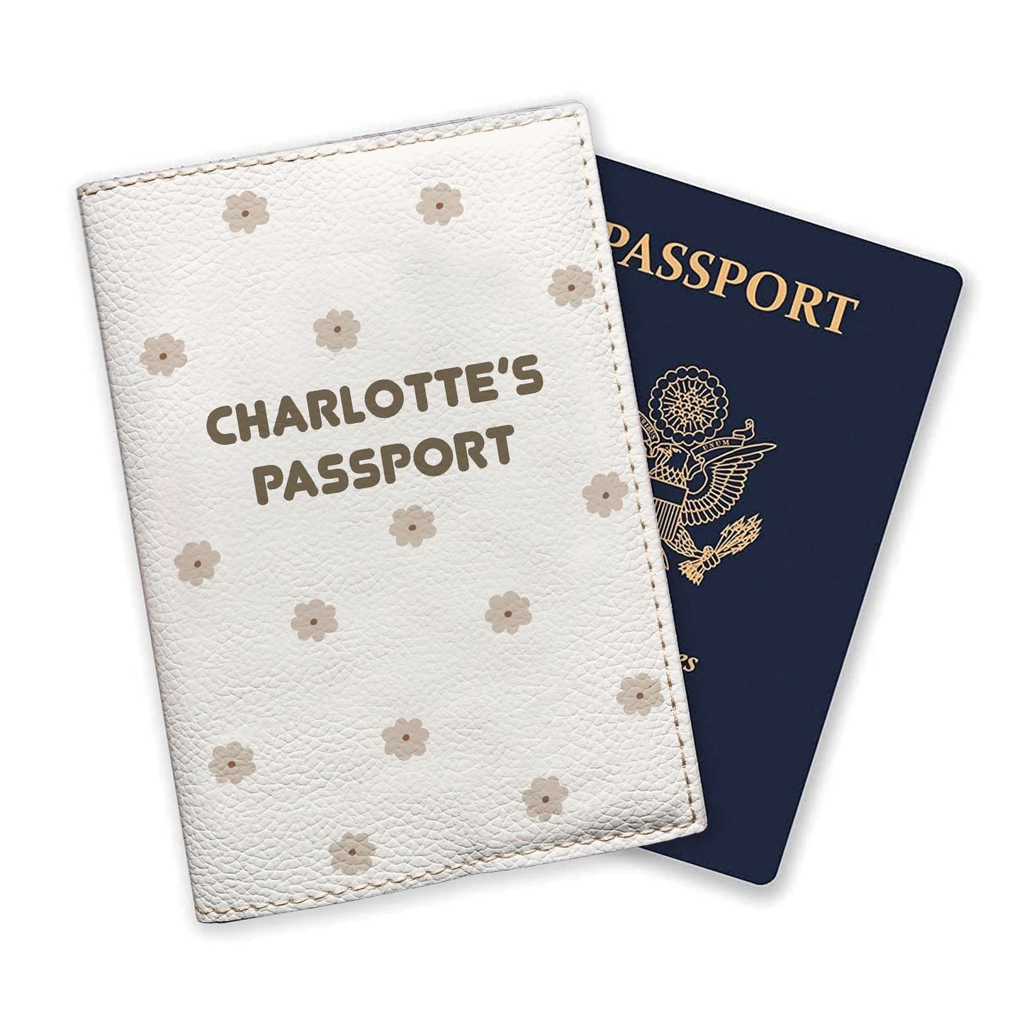Porte-passeport pour enfants avec nom personnalisé