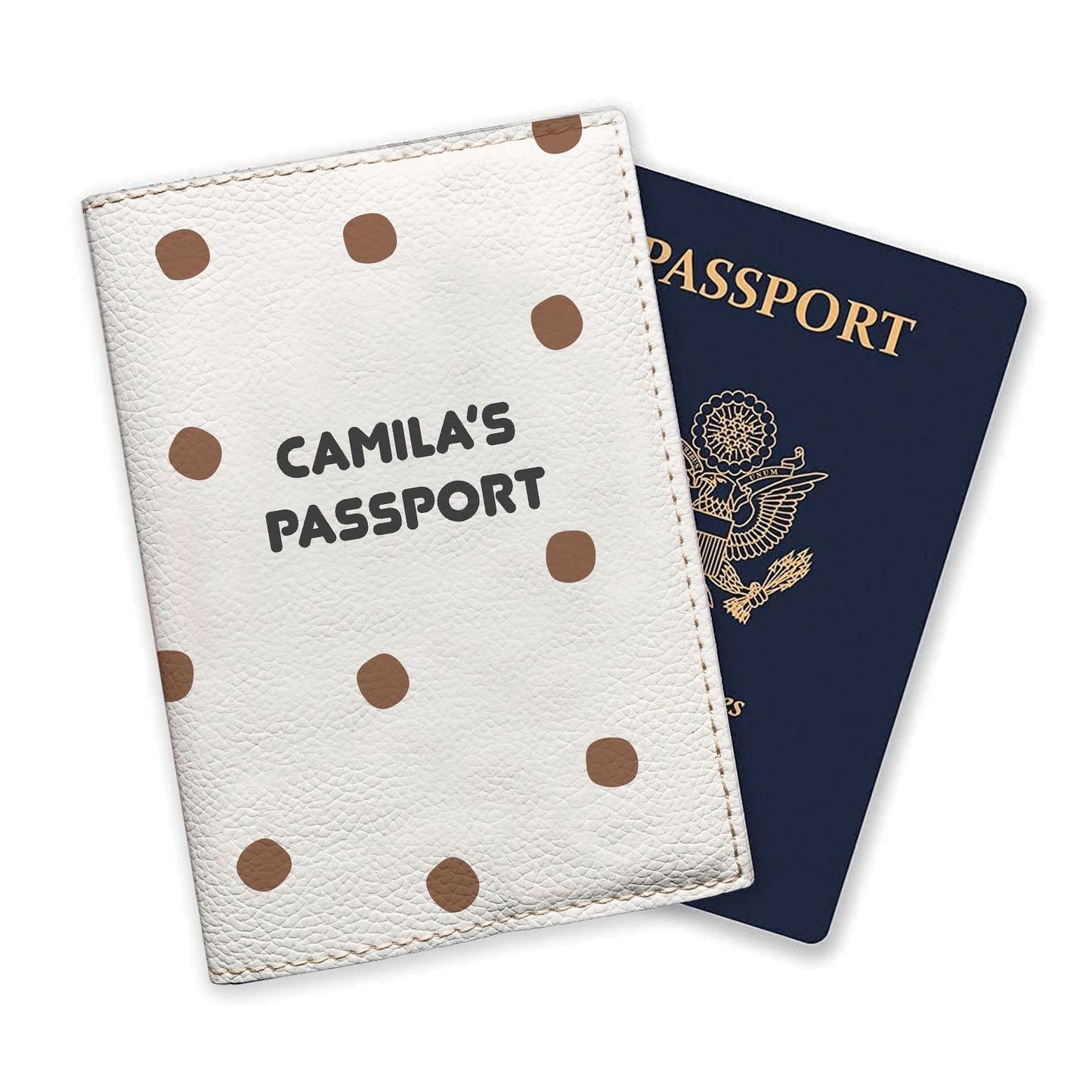 Porte-passeport pour enfants avec nom personnalisé