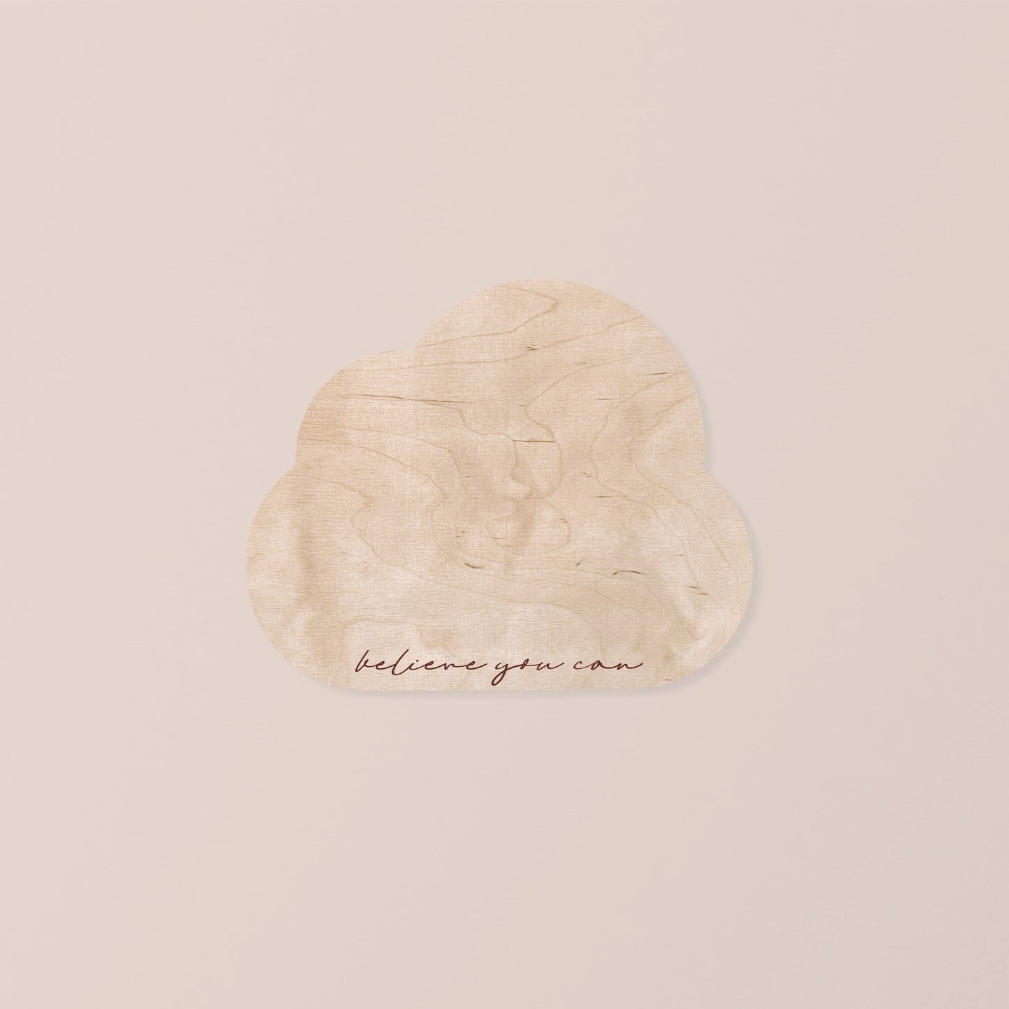 Décor mural nuage avec des citations inspirantes | Décor de chambre d'enfant motivant