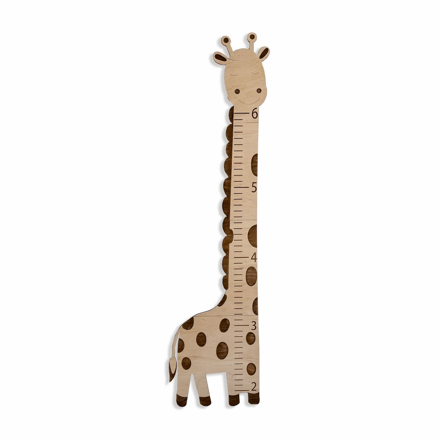 Décor de nursery Safari Tableau de croissance Girafe