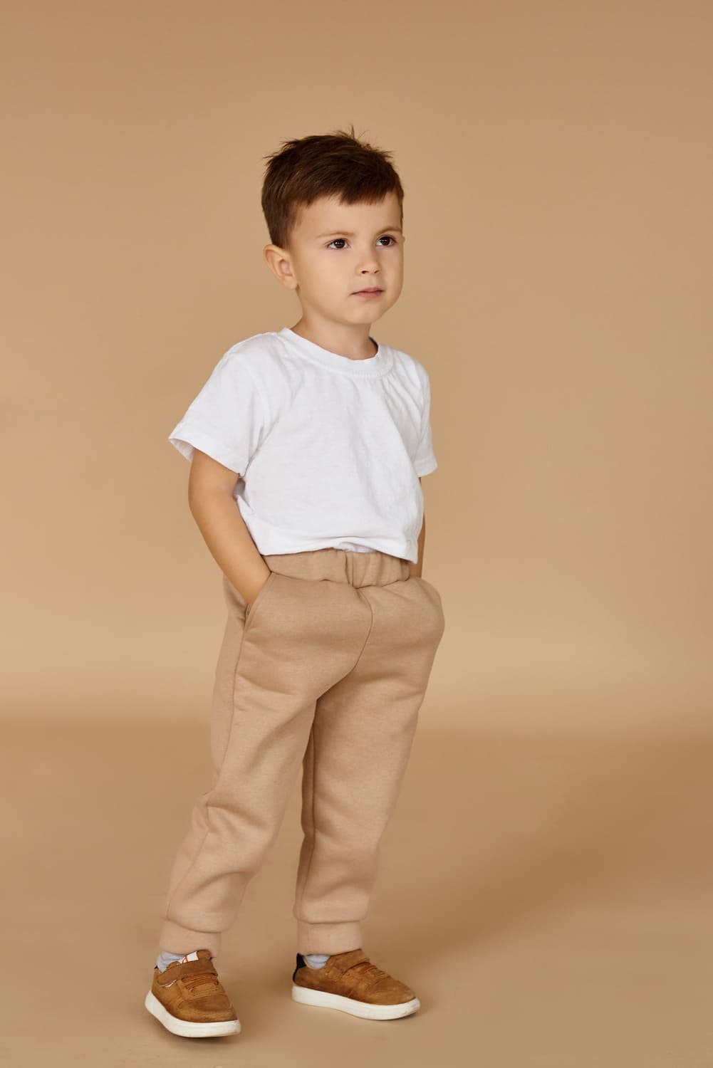 Pantalons de jogging en polaire pour bébé
