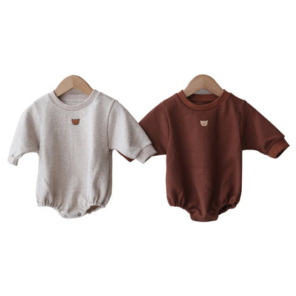 Baby long sleeves pullover-bodysuit