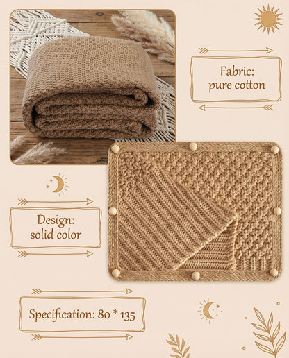 Baby Knitted Wool Blankets
