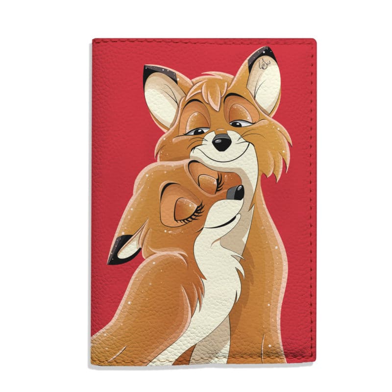 Lovely Fox Passport Holder for Kids