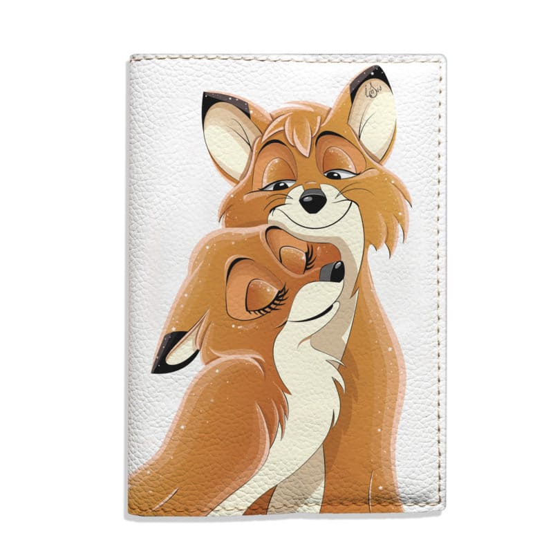 Lovely Fox Passport Holder for Kids