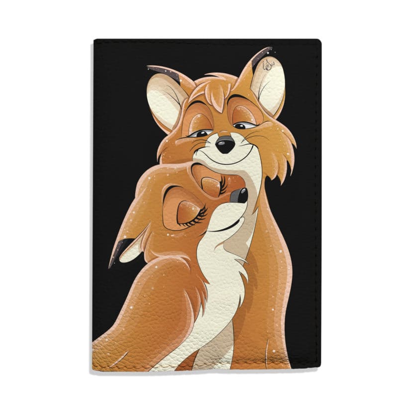 Lovely Fox Passport Holder for Kids