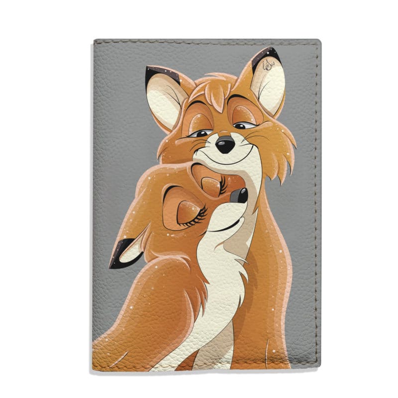 Lovely Fox Passport Holder for Kids