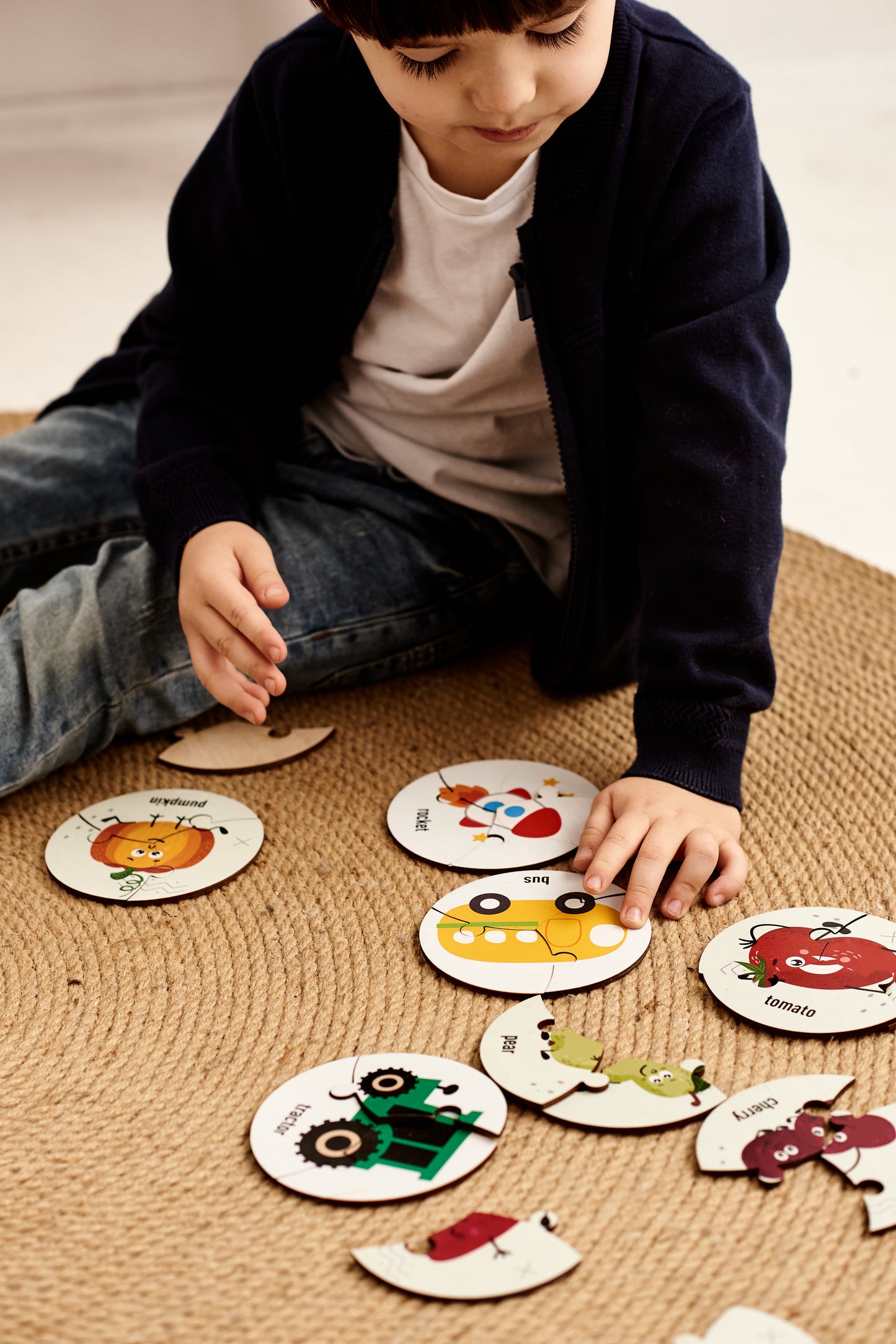 3-in-1 Puzzle Set Fun Learning for Kids | Preschool Puzzle Set