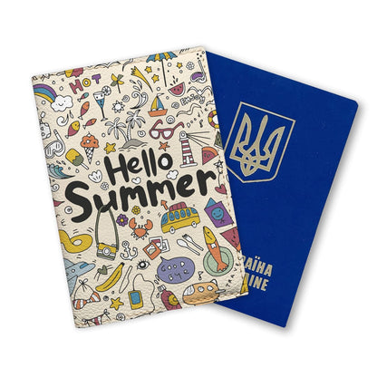 Passport cover - Hello Summer