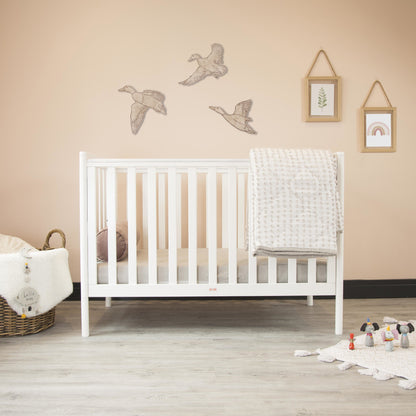 Flying Goose Wall Décor | Handmade Birchwood Rustic Nursery Decoration